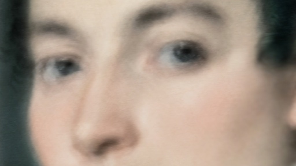 Mario Cresci, dalla serie Fuori tempo
Giovan Battista Moroni, Pace Rivola Spini, nobile, 1570
2008, stampa digitale ai pigmenti su carta cotone fine-art