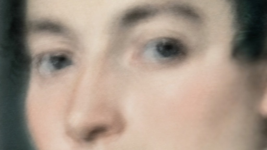 Mario Cresci, dalla serie Fuori tempo
Giovan Battista Moroni, Pace Rivola Spini, nobile, 1570
2008, stampa digitale ai pigmenti su carta cotone fine-art