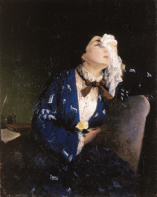 Eleuterio Pagliano
Die Kameliendame
1852 / Öl auf Leinwand