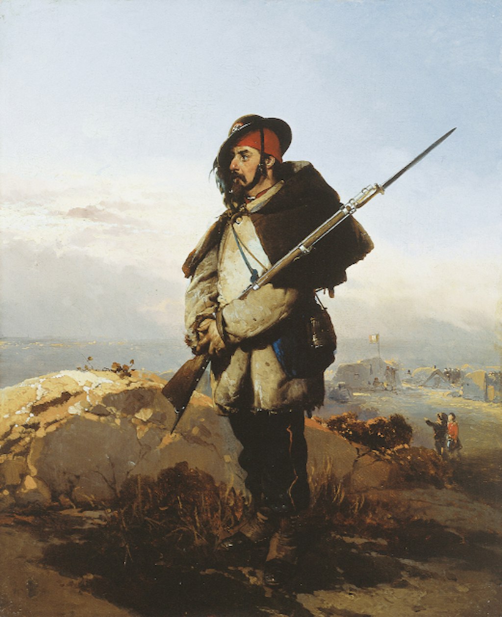 Gerolamo Induno
Sentry
1851, oil on canvas
