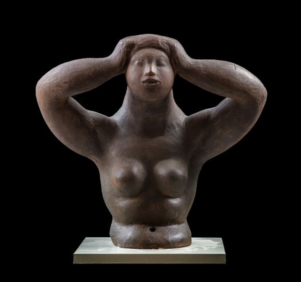 Carl Burckhardt (1878-1923)
La Wiese, studio parziale, 1915/18
gesso dipinto, h. 51 cm
Basilea, Skulpturhalle Basel