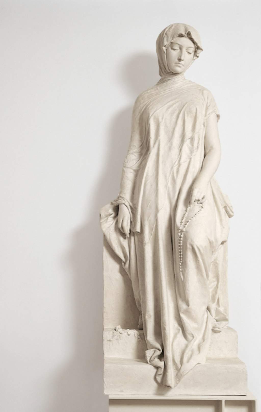 Vincenzo Vela
La preghiera dei morti. Monumento funerario della contessa Maria Beatrice Giulini
Della Porta Barbiano di Belgiojoso
1874 / gesso